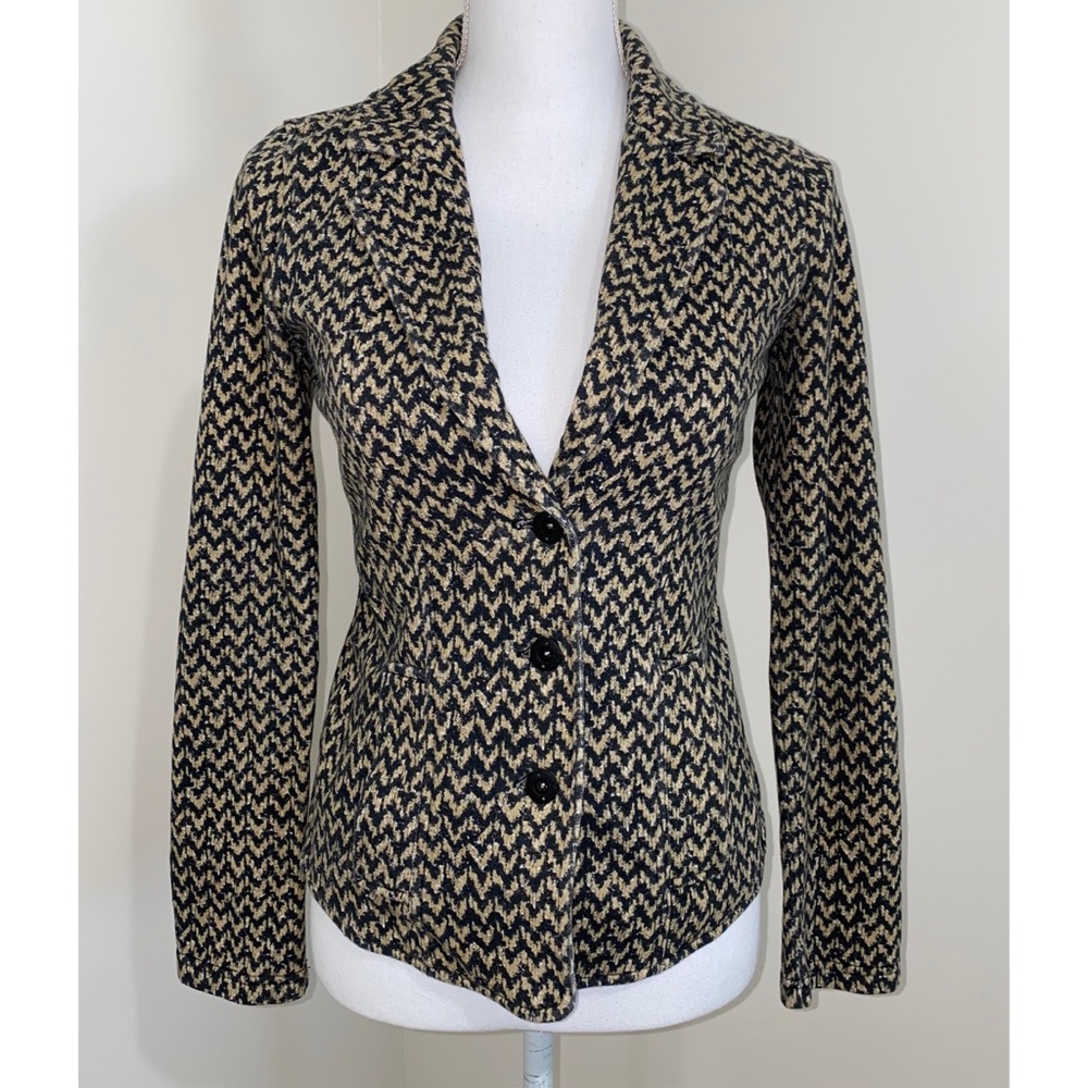 Hurley Chevron Herringbone Blazer